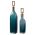 Uttermost Annabella Teal Glass Bottles  2個組
