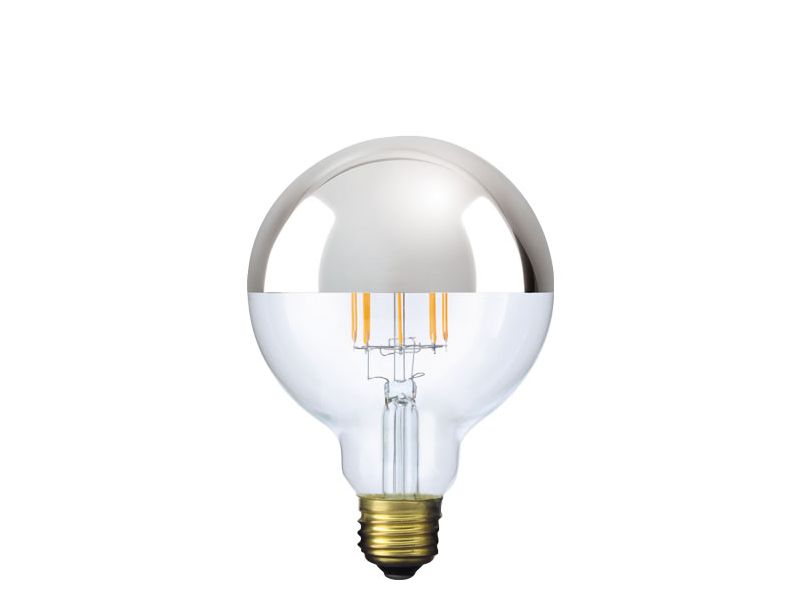 LED電球Siphon ボール95 ミラー(シルバー)