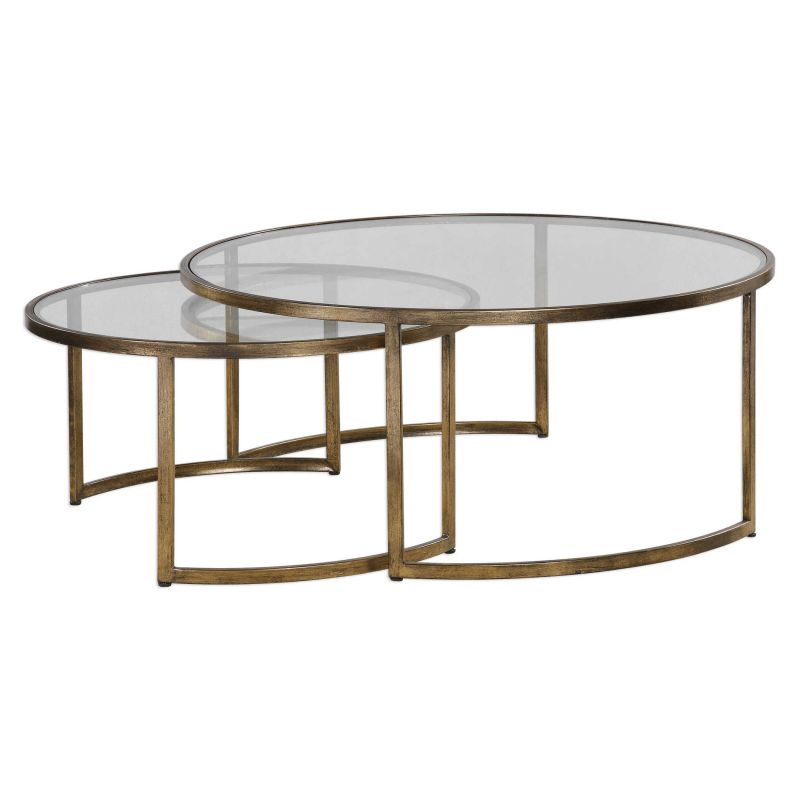 Uttermost Rhea Nested Coffee Tables  2個組